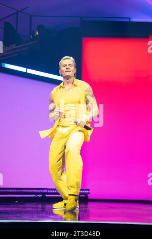 Nottingham, Großbritannien 24. Oktober 2023, tritt Jon Lee vom S Club in nottingham in der Motorpoint Arena in nottingham auf, als Teil der Good Times Tour Credit: Paul Smith / Alamy Live News Stockfoto