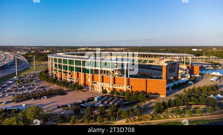 Waco, Texas - 22. September 2023: McLane Stadium, Heimstadion der Baylor University Bears. Stockfoto