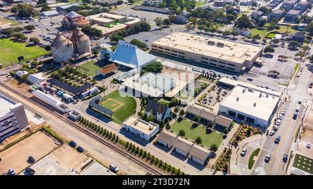 Waco, Texas – 23. September 2023: Magnolia Market at the Silos, die Chip und Joanna Gaines besitzen, befindet sich in Waco, Texas Stockfoto