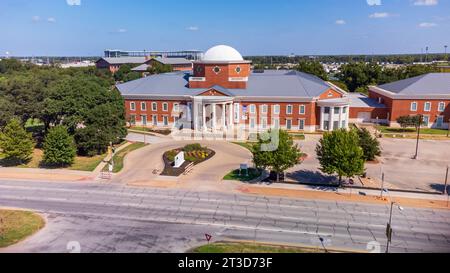 Waco, Texas – 23. September 2023: Harry and Anna Jeanes Discovery Center in der Baylor University in Waco, Texas Stockfoto