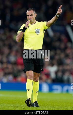 MANCHESTER, GROSSBRITANNIEN. Oktober 2023. Während des UEFA Champions League-Spiels in Old Trafford, Manchester. Der Bildnachweis sollte lauten: Andrew Yates/Sportimage Credit: Sportimage Ltd/Alamy Live News Stockfoto