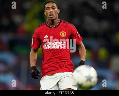 MANCHESTER, GROSSBRITANNIEN. Oktober 2023. Anthony Martial von Manchester United während des Spiels der UEFA Champions League in Old Trafford, Manchester. Der Bildnachweis sollte lauten: Andrew Yates/Sportimage Credit: Sportimage Ltd/Alamy Live News Stockfoto