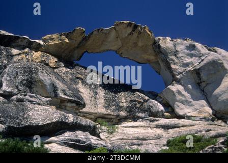 Indische Felsbogen, Yosemite-Nationalpark, Kalifornien Stockfoto