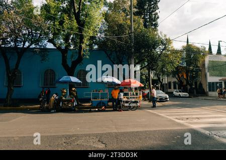 mexiko-Stadt, mexiko - 12. Mai 2023 Street Food. Hochwertige Fotos Stockfoto