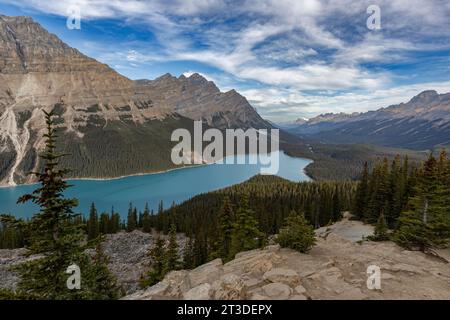 Banff und Jasper National Parak in Alberta, Kanada Stockfoto