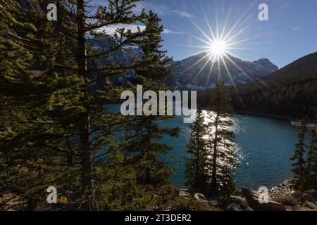 Banff und Jasper National Parak in Alberta, Kanada Stockfoto