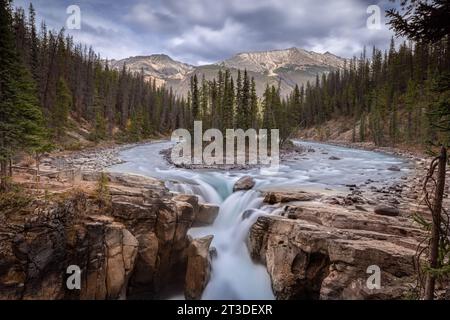 Banff und Jasper National Parak in Alberta, Kanada Stockfoto
