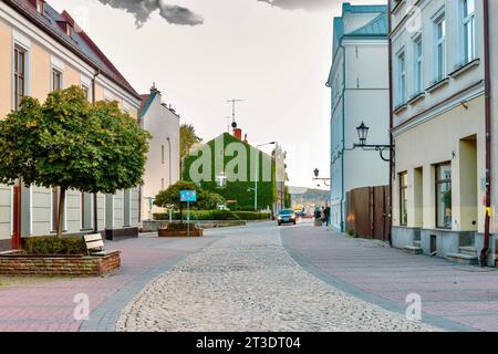 Die Stadt Tarnow ist nicht nur die einzigartige Schönheit der Altstadt, die mittelalterliche Straßen, architektonische Meisterwerke der Gotik, Polen, erhalten hat. Stockfoto