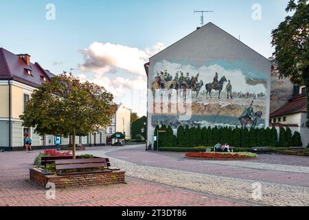 Die Stadt Tarnow ist nicht nur die einzigartige Schönheit der Altstadt, die mittelalterliche Straßen, architektonische Meisterwerke der Gotik, Polen, erhalten hat. Stockfoto