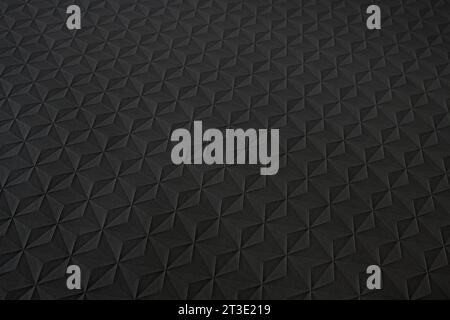 Geometrischer 3D-Hintergrund. Fototapete. Stockfoto