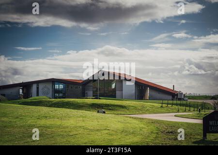 Lagg Destillerie Isle of Arran Schottland Stockfoto