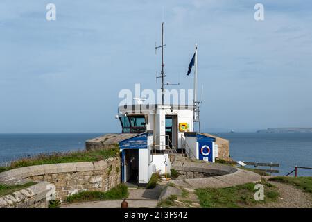 National Coastwatch Institution, St Ives, Cornwall, Großbritannien Stockfoto