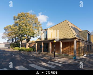 Edinburgh, Schottland, Großbritannien - Arcadia Nursery von Malcolm Fraser Architects, im Herbst Stockfoto