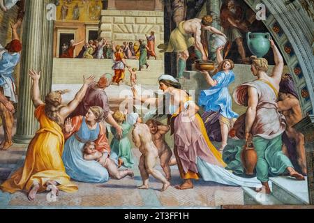 Italien, Latium, Rom, Vatikanstadt von der UNESCO zum Weltkulturerbe erklärt, Vatikanische Museen Stockfoto