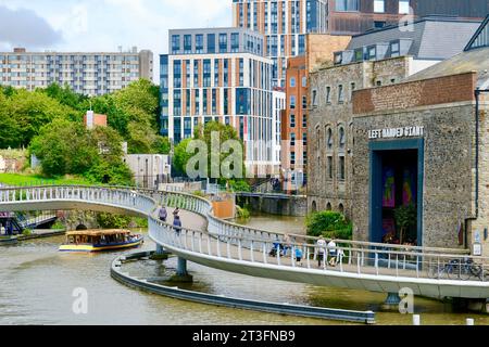 Großbritannien, Bristol, die Brücke über den Fluss Avon Stockfoto