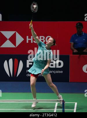 Delphine Delrue aus Frankreich während der Yonex Internationaux de, Frankreich. , . In der Glaz Arena in Cesson-Sévigné, Frankreich - Foto Laurent Lairys/DPPI Credit: DPPI Media/Alamy Live News Stockfoto