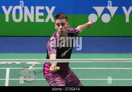 Arnaud Merkle aus Frankreich während der Yonex Internationaux de, Frankreich. , . In der Glaz Arena in Cesson-Sévigné, Frankreich - Foto Laurent Lairys/DPPI Credit: DPPI Media/Alamy Live News Stockfoto