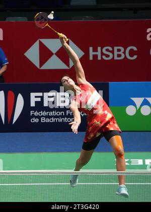 Carolina Marin von Spanien während der Yonex Internationaux de, Frankreich. , . In der Glaz Arena in Cesson-Sévigné, Frankreich - Foto Laurent Lairys/DPPI Credit: DPPI Media/Alamy Live News Stockfoto