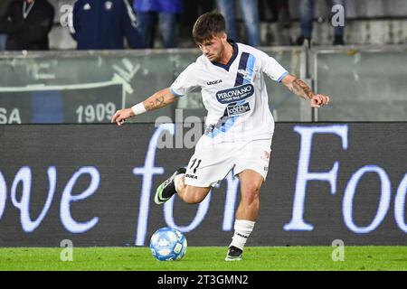 Pisa, Italien. Oktober 2023. Mattia Tordini (Lecco) während Pisa SC vs Lecco 1912, italienisches Fußball-Spiel der Serie B in Pisa, Italien, 24. Oktober 2023 Credit: Independent Photo Agency/Alamy Live News Stockfoto