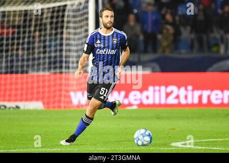 Pisa, Italien. Oktober 2023. Andrea Barberis (Pisa) während Pisa SC vs Lecco 1912, italienisches Fußball Serie B Spiel in Pisa, Italien, 24. Oktober 2023 Credit: Independent Photo Agency/Alamy Live News Stockfoto