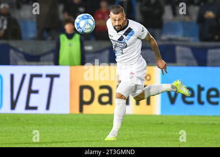 Pisa, Italien. Oktober 2023. Franco Lepore (Lecco) während Pisa SC vs Lecco 1912, italienisches Fußball-Spiel der Serie B in Pisa, Italien, 24. Oktober 2023 Credit: Independent Photo Agency/Alamy Live News Stockfoto