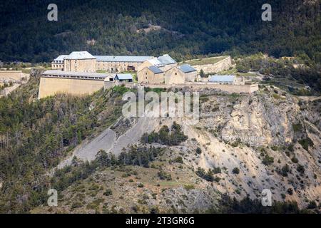 Frankreich, Hautes-Alpes, Brian, UNESCO-Weltkulturerbe Vauban, Fort des Trois Têtes Stockfoto