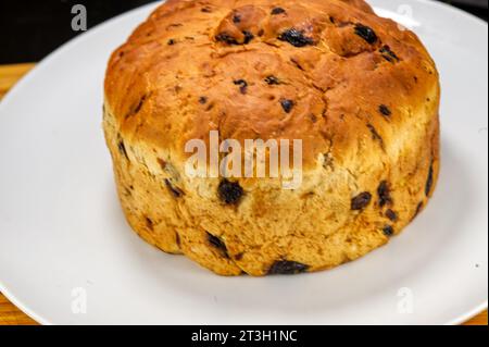 irische Barm Brack Stockfoto