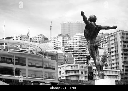 Skyline Von Montecarlo Stockfoto