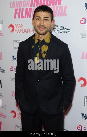 London, UK . 25 . Oktober 2023 . Manish Gandhi wurde auf der London Indian Film Festival Opening Gala 2023 im Picturehouse Central gezeigt. Quelle: Alan D West/EMPICS/Alamy Live News Stockfoto