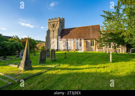 St. Peter und St Paul Kirche Farningham Kent Stockfoto