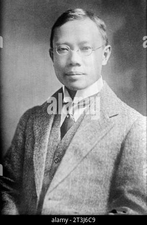 Dr. Wu Lien-teh (1879 – 1960) malayischer Arzt Stockfoto