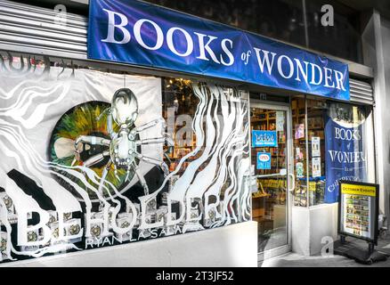 Books of Wonder Book Store, 42 West 17th Street, New York City, New York, USA Stockfoto