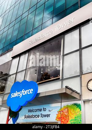 Salesforce Tower, 1095 Avenue of the Americas, New York City, New York, USA Stockfoto