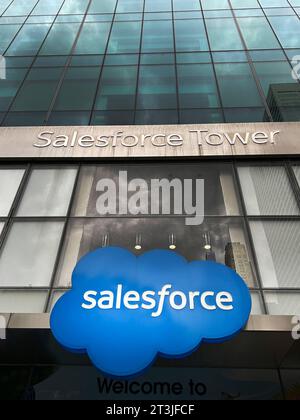 Salesforce Tower, 1095 Avenue of the Americas, New York City, New York, USA Stockfoto