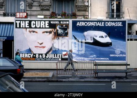 Plakate, Das Heilmittel, Paris, Frankreich, Europa Stockfoto