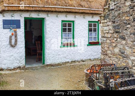 Glencolumbkille Folk Village, County Donegal, Irland Stockfoto