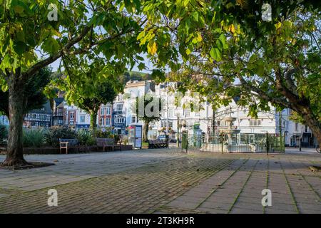 Dartmouth am frühen Morgen. Devon, England Stockfoto