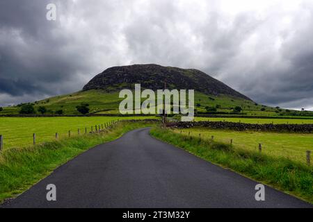 Slemish Mountain in County Antrim, Nordirland. Stockfoto