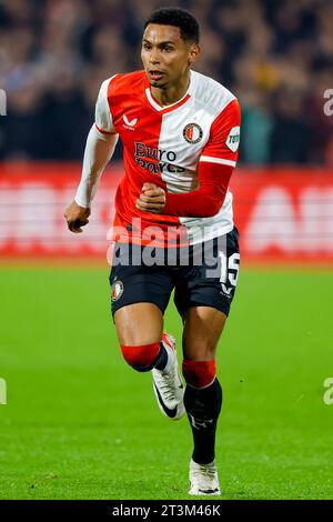 ROTTERDAM, NIEDERLANDE - 25. OKTOBER: Marcos Lopez (Feyenoord Rotterdam) während des Gruppenspiels E - UEFA Champions League 2023/24 gegen SC Feyenoord und S Stockfoto