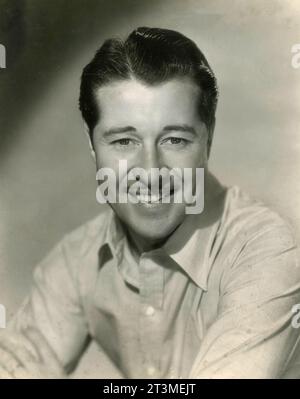 Porträt des US-amerikanischen Schauspielers Don Ameche, USA 1930 Stockfoto