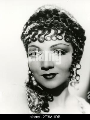 Die US-amerikanische Schauspielerin Claudette Colbert in dem Film das Zeichen des Kreuzes, USA 1932 Stockfoto