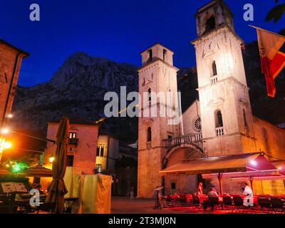 Kathedrale Saint Tryphon , Катедрала Светог Трифуна , Kotor , Montenegro Stockfoto