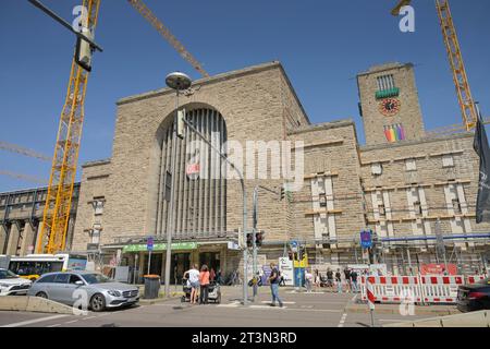 Bauarbeiten Bahnprojekt Stuttgart 21, Hauptbahnhof, Stuttgart, Baden-Württemberg, Deutschland Stockfoto