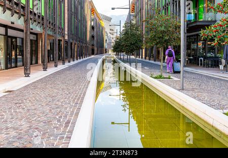 Le Albere Wohnviertel von Trient, entworfen vom berühmten italienischen Architekten Renzo Piano, Jahr 2013 - Trient, Italien Stockfoto