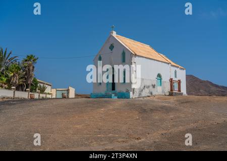 Kirche der alten Dame des Mitgefühls auf Sal Island in Pedra de Lume, Kap Verde Stockfoto