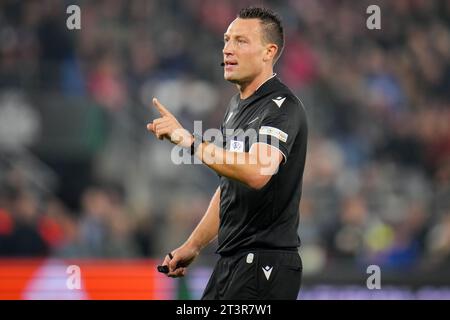 Alkmaar, Niederlande. Oktober 2023. ALKMAAR, NIEDERLANDE - 26. OKTOBER: Sven Jablonksi während des Gruppenspiels E - UEFA Europa Conference League 2023/24 zwischen AZ Alkmaar und Aston Villa FC im AFAS Stadion am 26. Oktober 2023 in Alkmaar, Niederlande. (Foto von Rene Nijhuis/Orange Pictures) Credit: Orange Pics BV/Alamy Live News Stockfoto