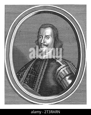 Porträt von Gaspar de Bracamonte y Guzman, Cornelis Meyssens, 1670–1674 Porträt von Gaspar de Bracamonte y Guzman, Graf von Penaranda. Stockfoto