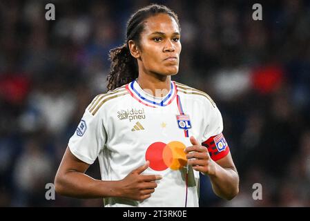 Paris, Frankreich. Oktober 2023. Wendie RENARD von Lyon während des Fußballspiels der Frauen D1 Arkema zwischen Paris Saint Germain und Olympique Lyonnais am 1. Oktober 2023 im Parc des Princes Stadion in Paris, Frankreich - Foto Matthieu Mirville/DPPI Credit: DPPI Media/Alamy Live News Stockfoto