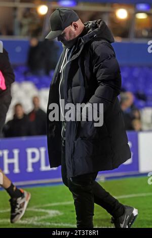 Birmingham, Großbritannien. Oktober 2023. St Andrews Stadium St Andrews Stadium Birmingham City Manager Wayne Rooney am Ende des Sky Bet Championship Matches zwischen Birmingham City und Hull City im St Andrews Stadium (Andy Shaw/SPP) (Andy Shaw/SPP) Credit: SPP Sport Press Photo. /Alamy Live News Stockfoto