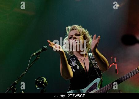 Samantha Fish & Jesse Dayton in Concert, O2 Academy Bournemouth, Oktober 2023 Stockfoto